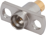 SMP Male Flange Mount Connector, 2 Hole, for .047 Cable, FD, SF1233-6000