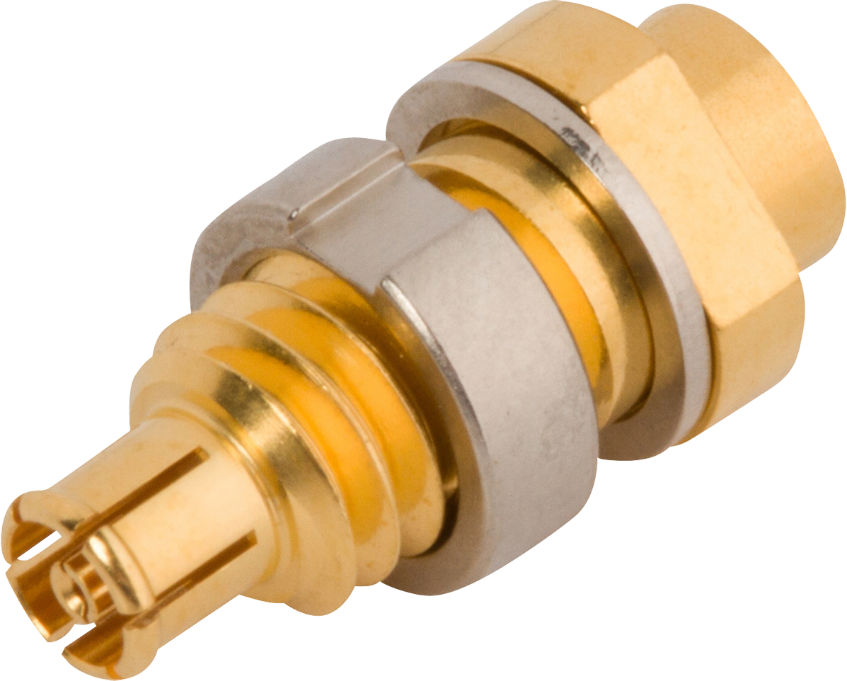 SMPM Female Bulkhead Connector for .047 Cable, 3221-40011