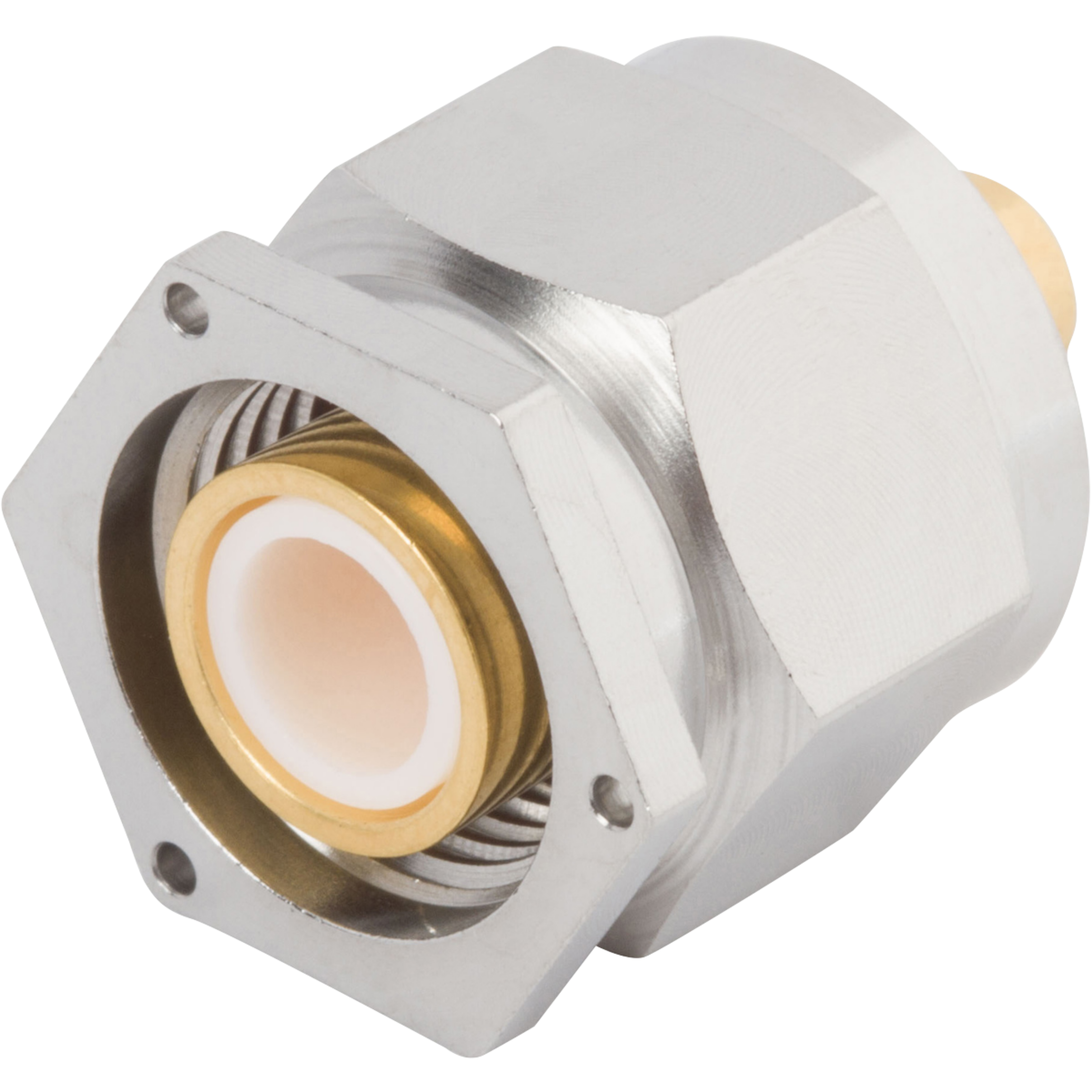 PTNC Male Connector, Lockwire Holes for .085 Cable, SF4501-6023