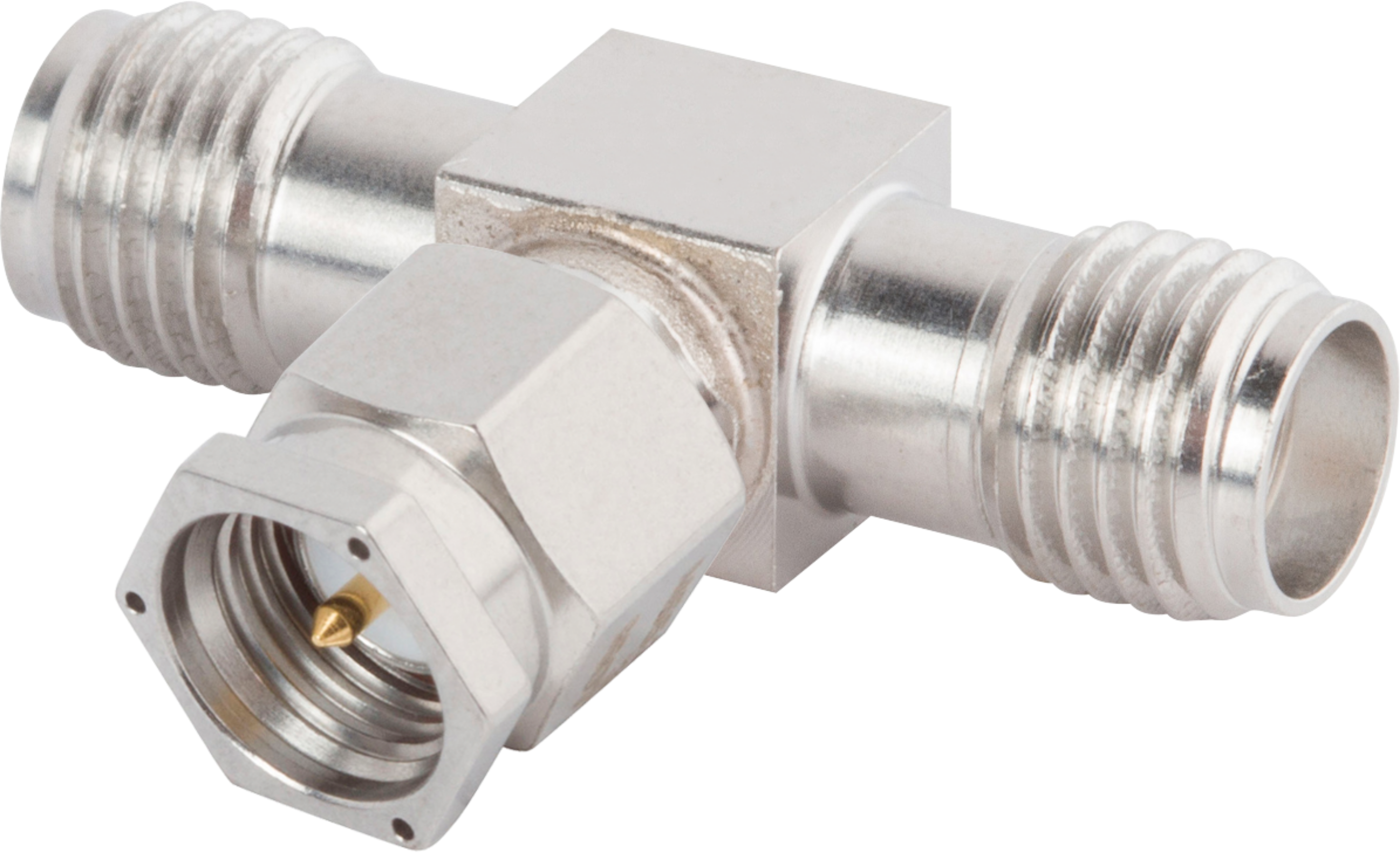 SMA Female to Female to Male Adapter, M55339/30-30101	 