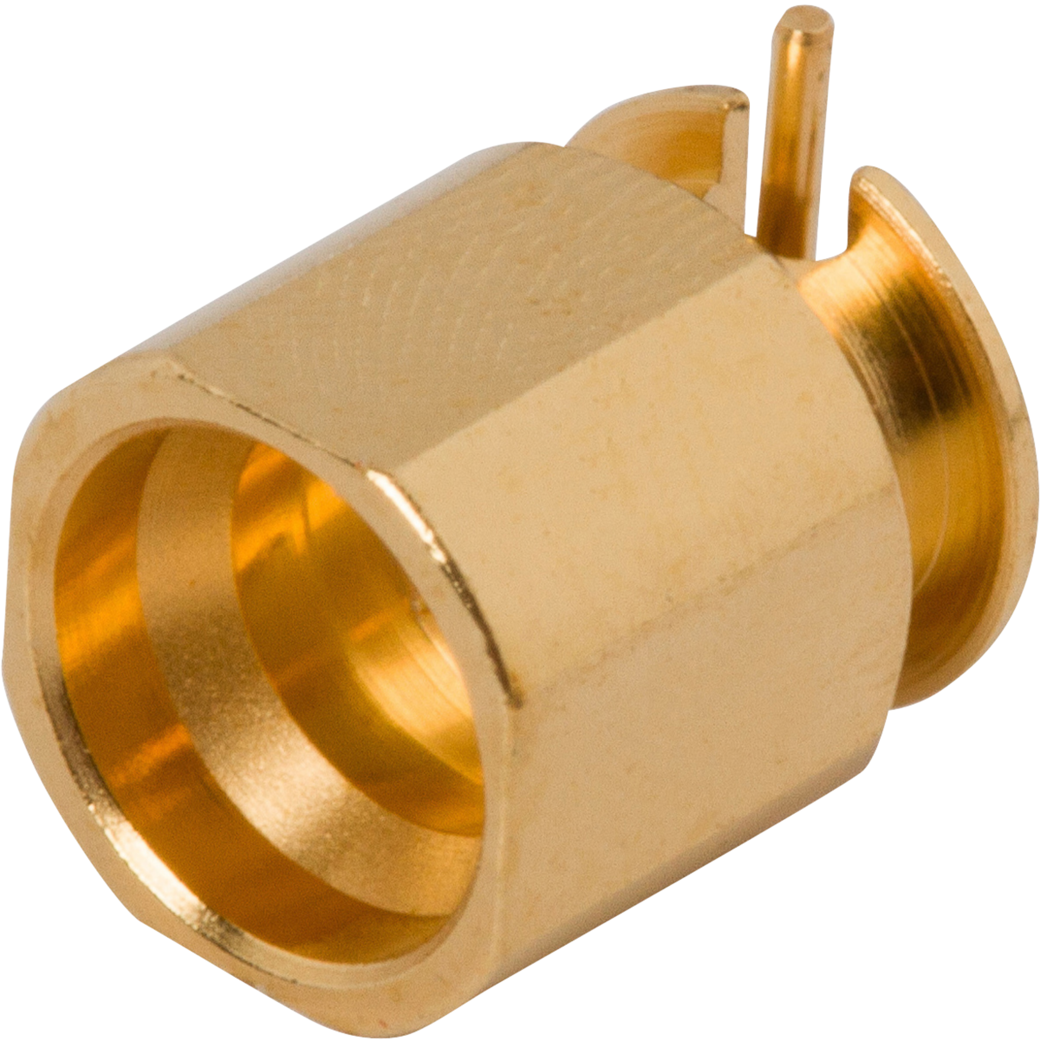 SMP Male PCB Surface Mount Connector, R/A, SB, 1211-40001