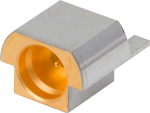 SMP Male PCB Edge Launch Connector (Pre-Tinned), FD, 1211-60211