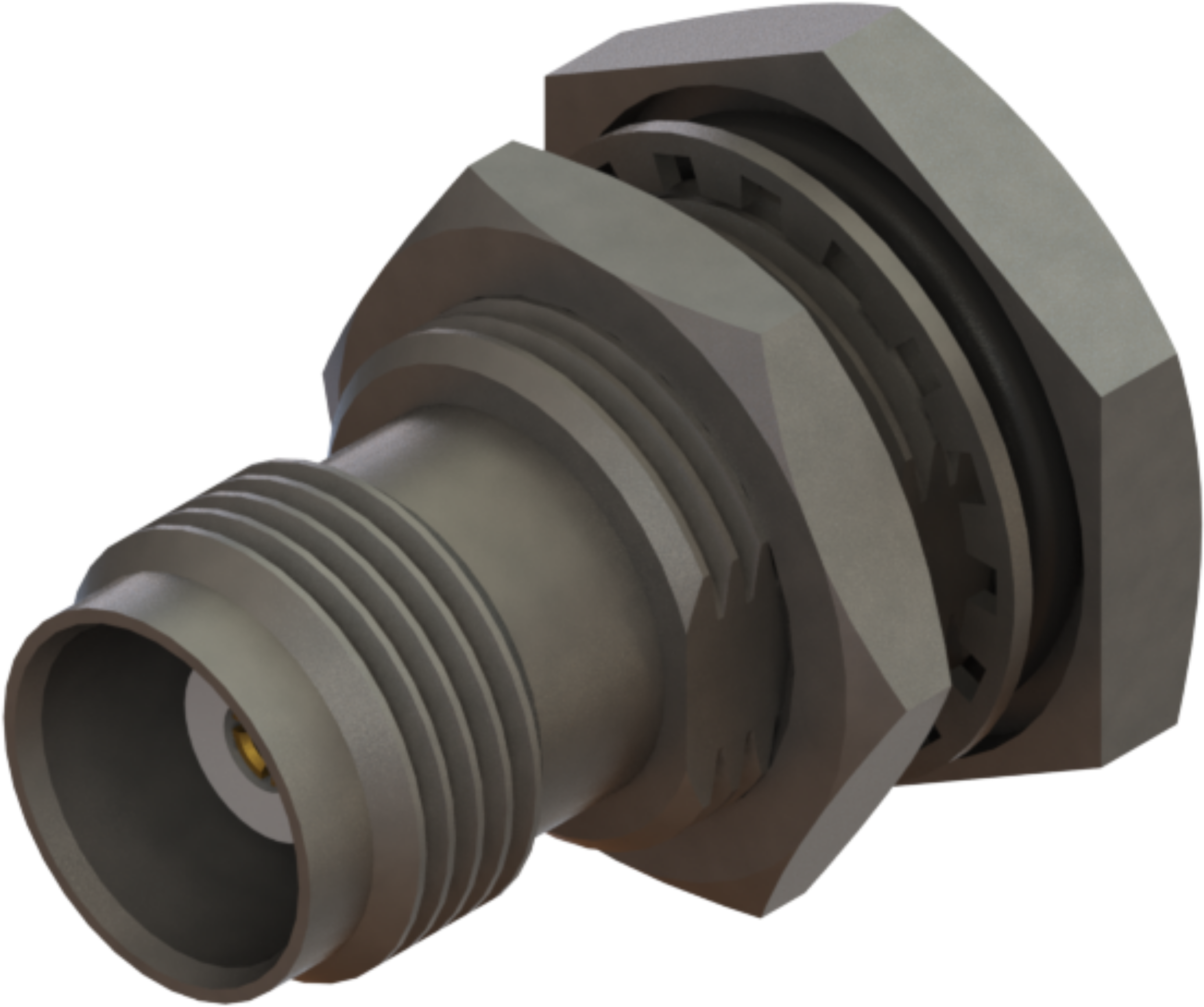 TNC Female Bulkhead Connector for .085 Cable, 4021-00064