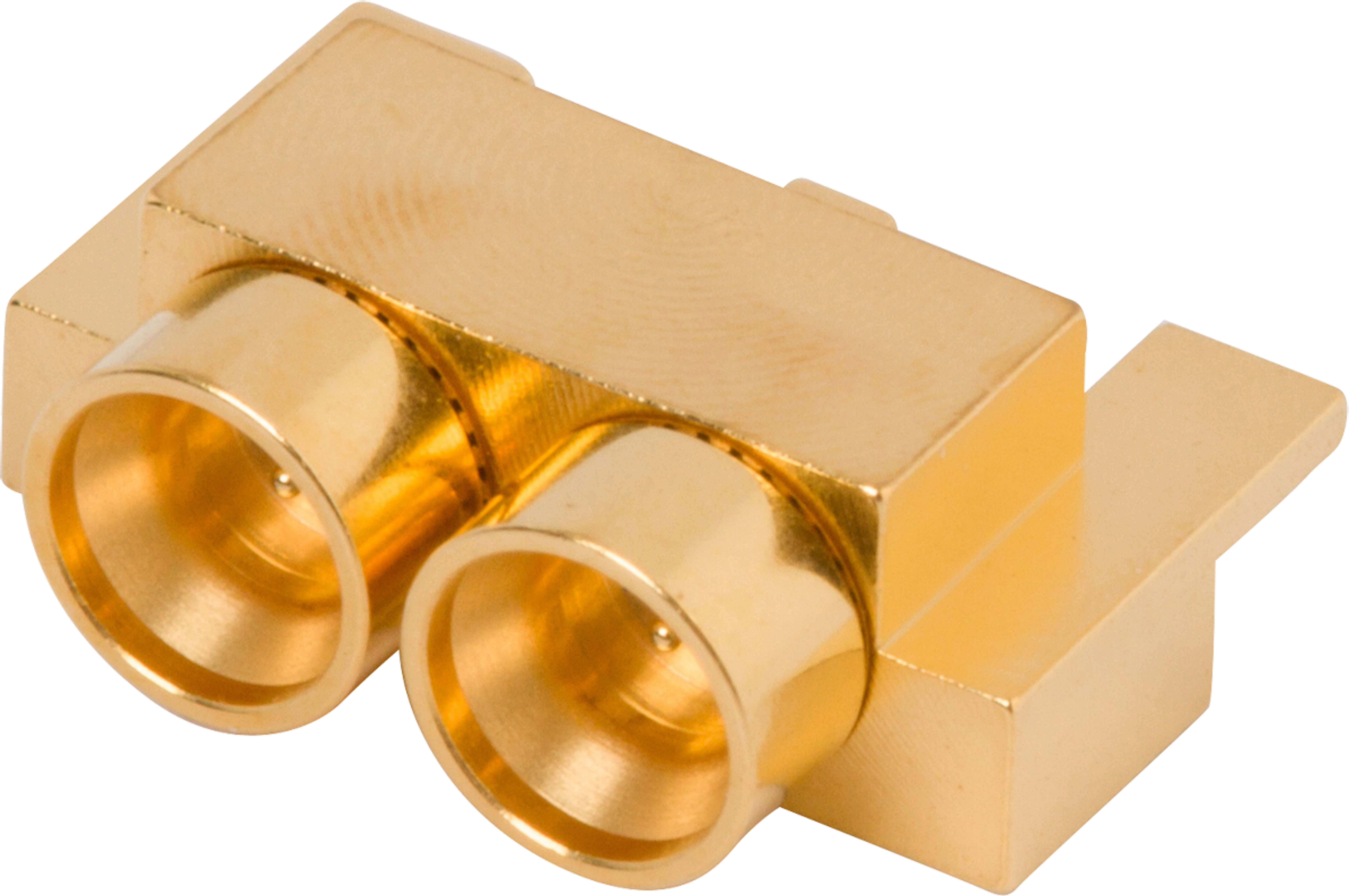 SMP Male PCB Edge Launch Connector, 2 Port, SB, 9311-60033