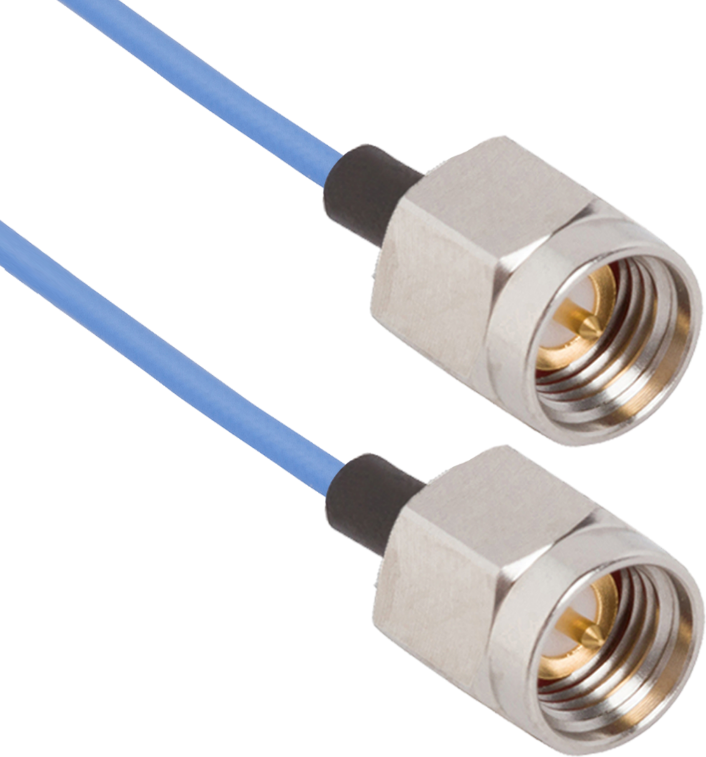 SMA Male to SMA Male 6" Cable Assembly for .047 Cable, 7029-2555