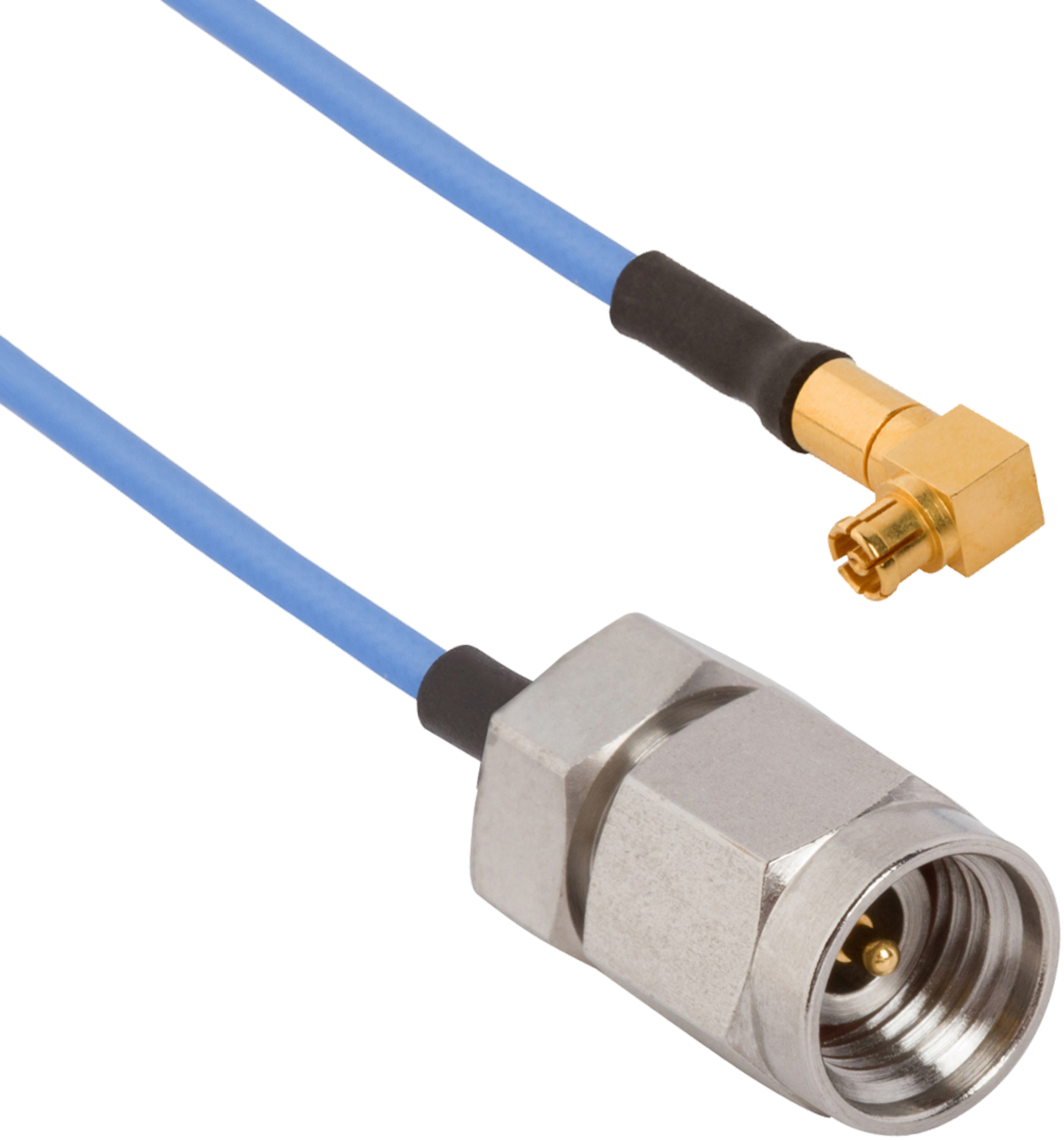 SMPM Female R/A to 2.92mm Male 6" Cable Assembly for .047 Cable, 7032-6759