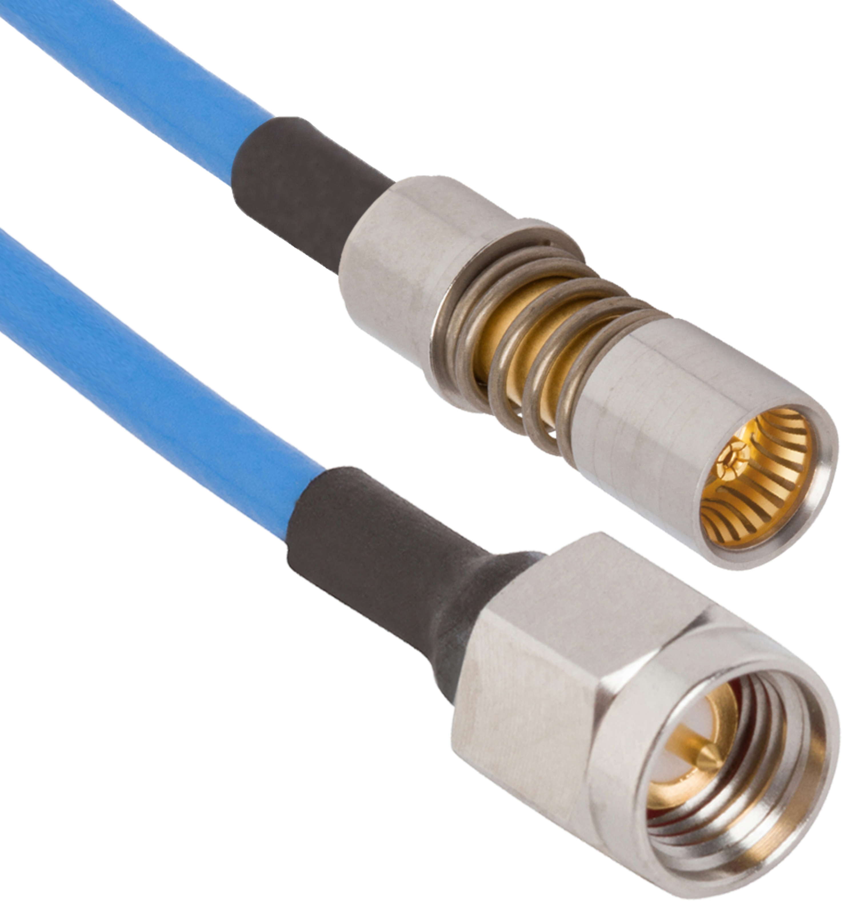 BMA (Size 8) D38999 Socket Contact to SMA Male 12" Cable Assembly for .085 Cable, 7093-0178