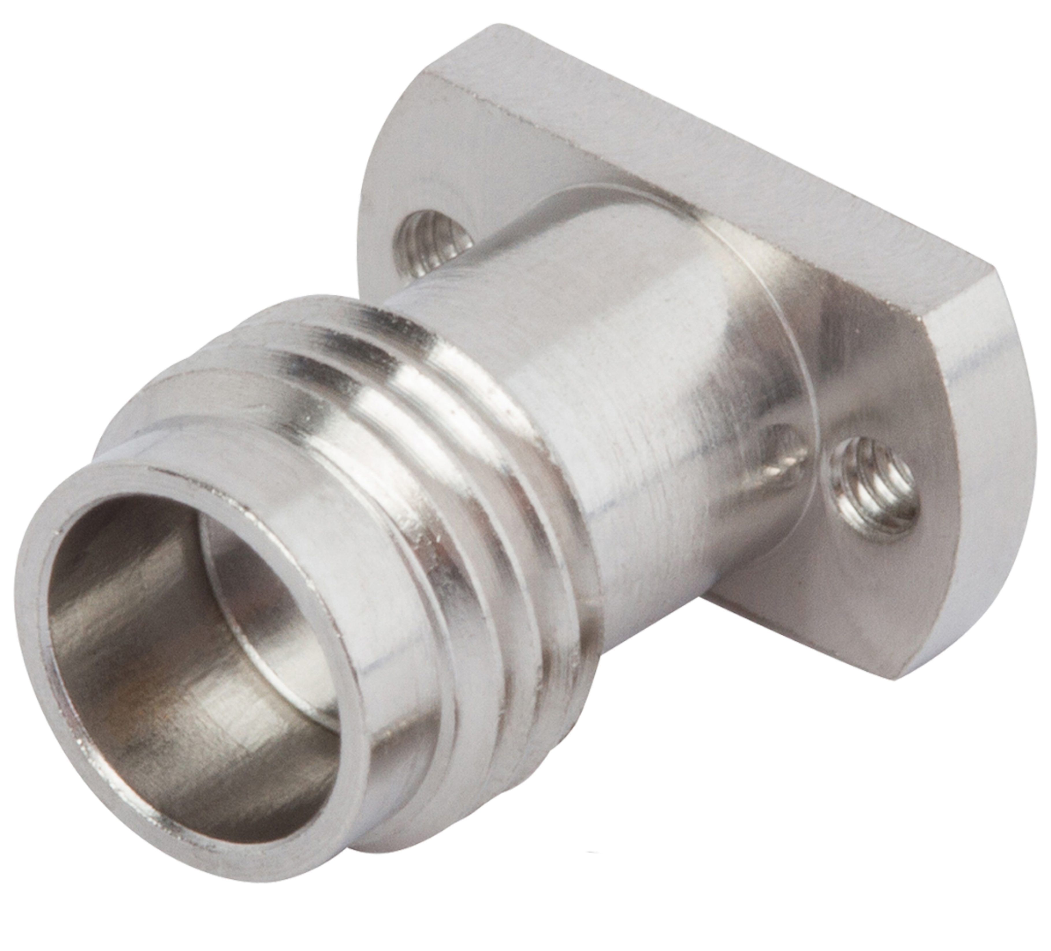 1.85mm Female Solderless PCB Compression Mount Connector, 2 Hole (Stripline), SF3321-60018