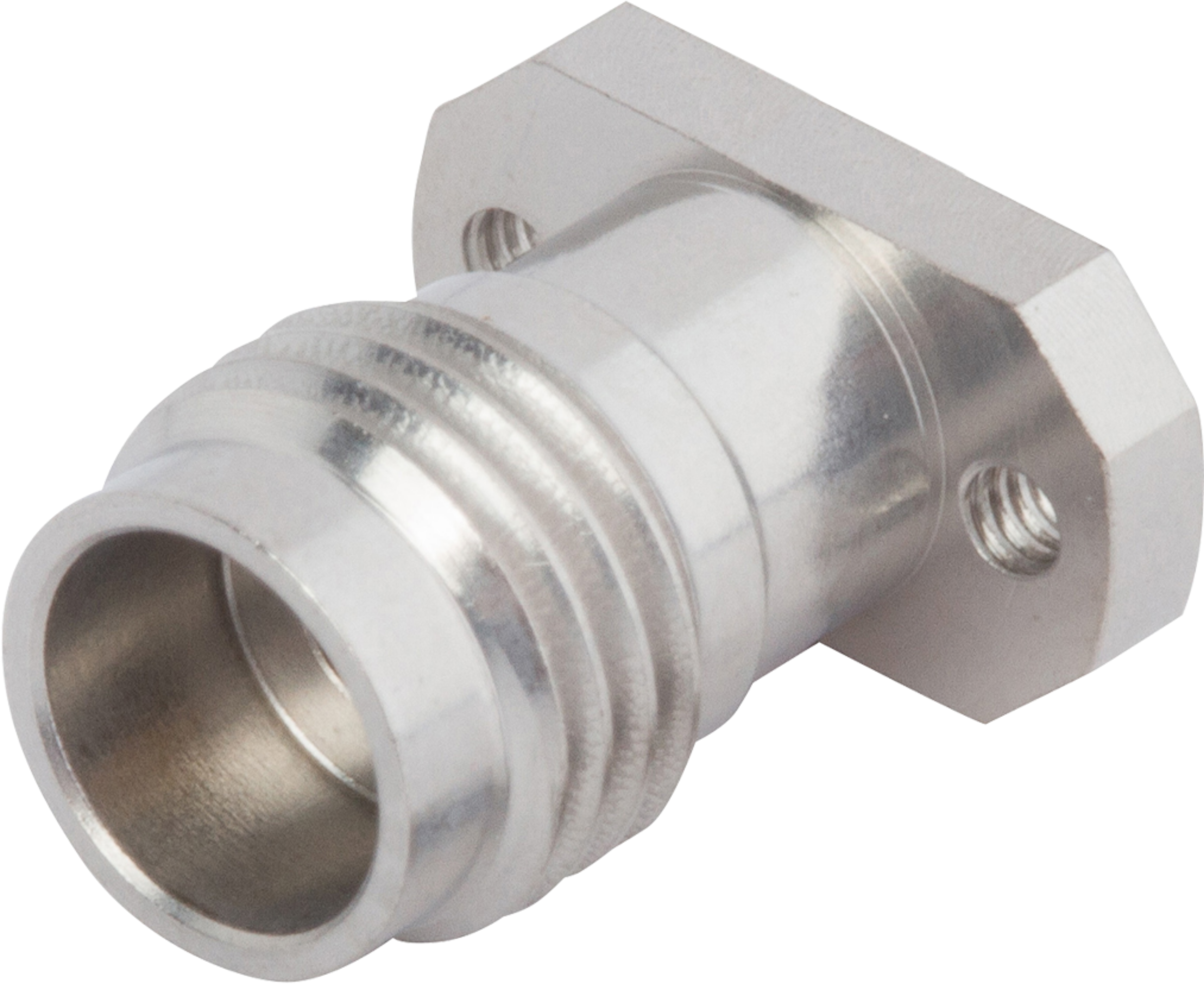 2.4mm Female Solderless PCB Compression Mount Connector, 2 Hole (Stripline), SF1621-60029