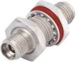 2.92mm Female to SMA Female Bulkhead Hermetic Adapter - 1115-6141
