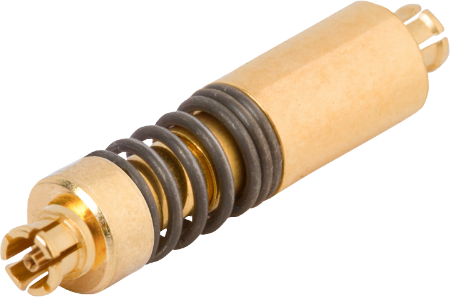 SMPS Female to Female Bullet, Spring Loaded (OAL 0.490"), 1138-4072