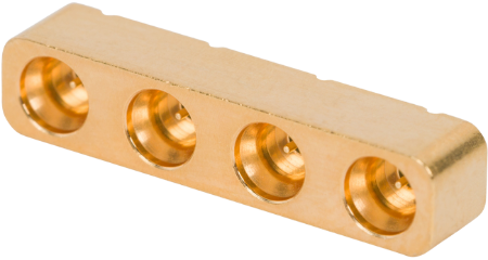 SMP Male PCB Surface Mount, 4 Port (Glass Seal), FD, 9311-20019