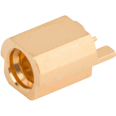 SMPS Male PCB Edge Launch Plus Connector, FD, 3811-40116