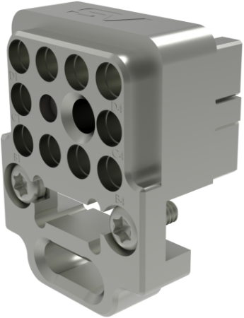 NanoRF VITA 67.3 10 Port RF and 1 Port Edge Launch Transceiver Plug-In Module, 9351-80008